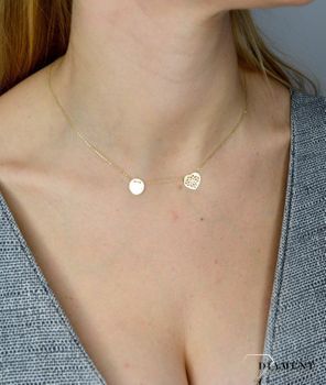 Naszyjnik złoty próby 585 celebrytka NA 1297 ✓Złote Naszyjniki Damskie w Sklepie z Biżuterią zegarki-diament.pl✓Piękne i Eleganckie Naszyjniki dla Kobiet✓ Idealny prezent dla kobiety1.JPG